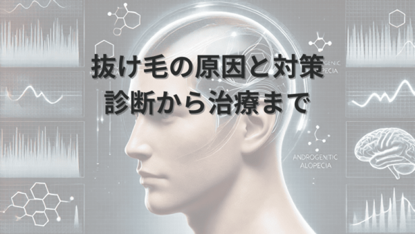 抜け毛の原因とその対策｜診断から治療までの進め方