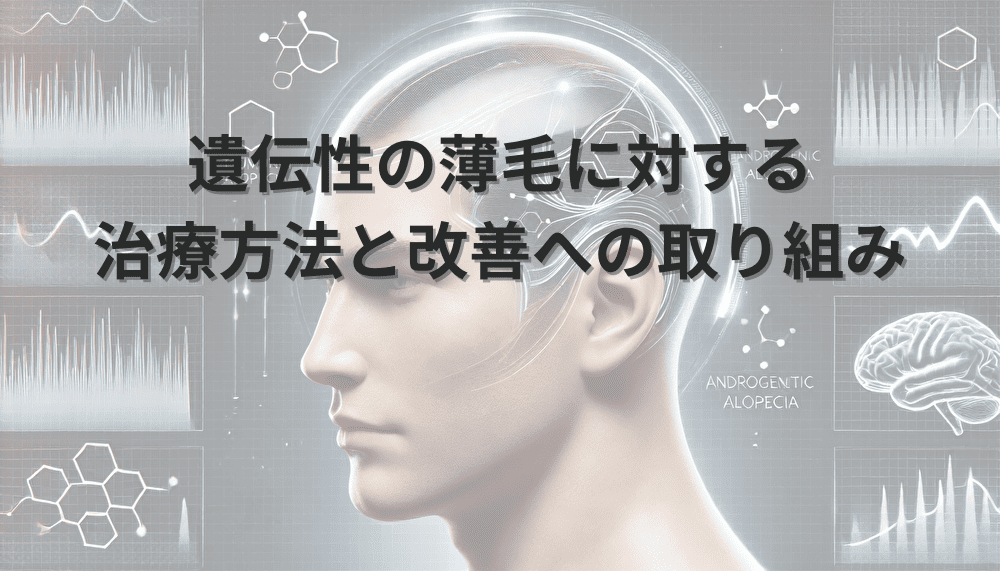 遺伝性の薄毛に対する治療方法と改善への取り組み