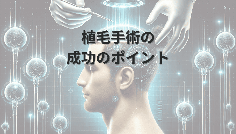 植毛手術の成功のポイント