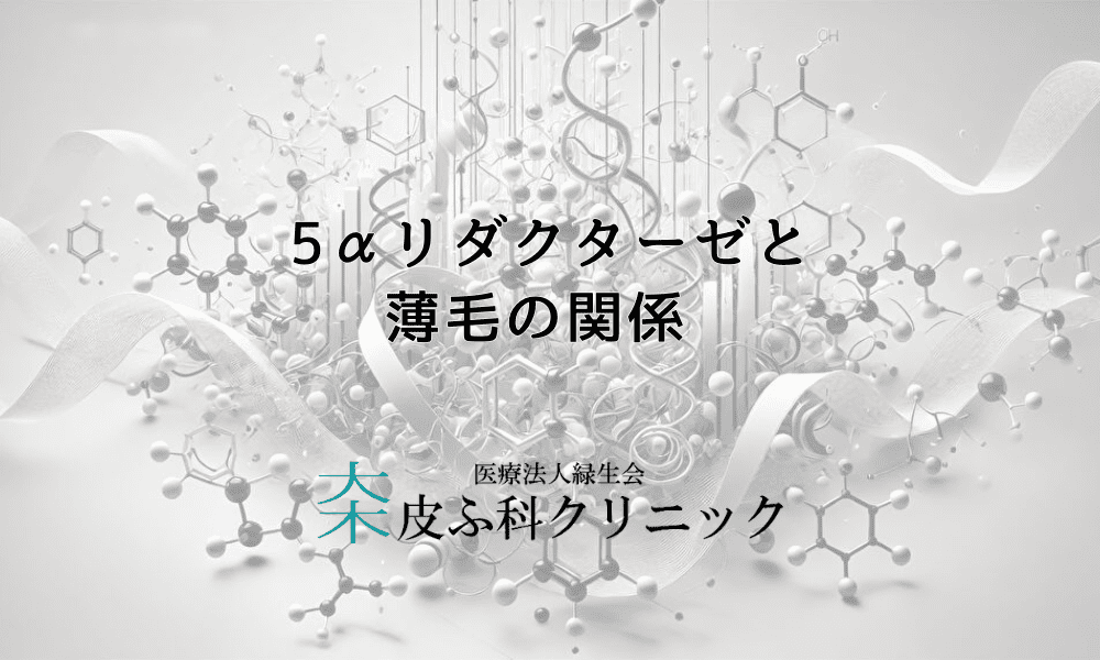 5αリダクターゼと薄毛の関係 - 原因から診断・治療までの道のり