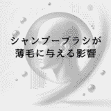 シャンプーブラシが薄毛に与える影響とマッサージの注意点