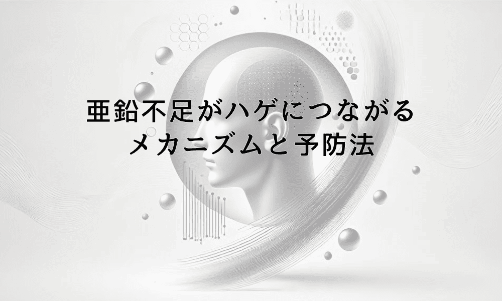 亜鉛不足がハゲにつながるメカニズムと予防法