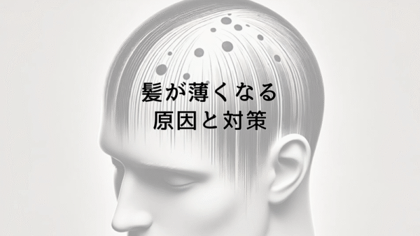 髪が薄くなる原因と対策｜男性型脱毛症の進行を遅らせるには