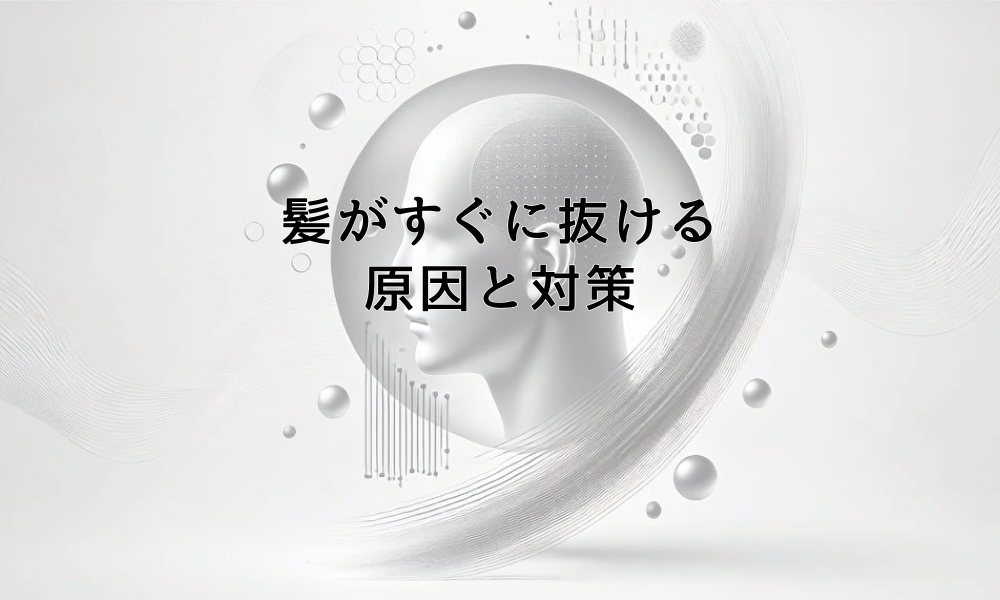 髪がすぐに抜ける原因と対策｜抜け毛を減らす生活習慣