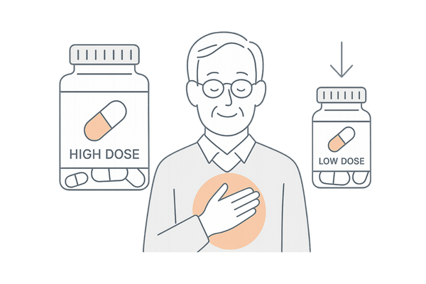 50代AGA治療の減薬イメージ