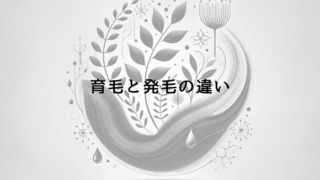 育毛と発毛の違いとは？それぞれの特徴と効果的な治療法