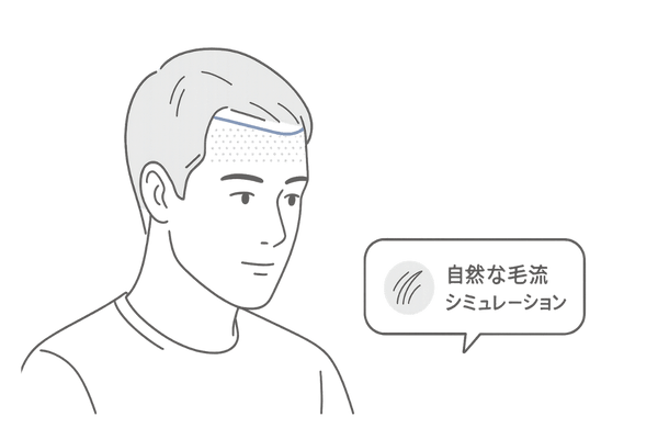 AIが計算する角度と密度