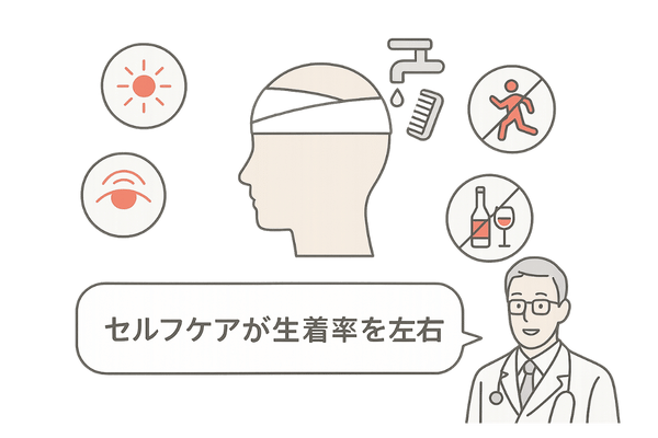 術後ケアとリスク管理アイコン集