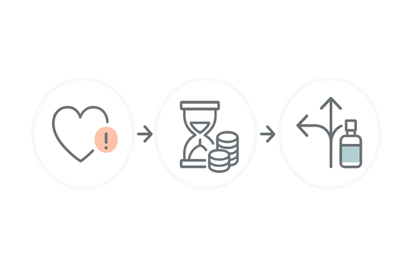 若年層にAGA内服薬を推奨しない理由(副作用・長期化・選択肢温存)