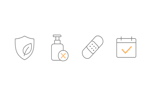 安全性を最優先した選定基準|無添加・パッチテスト・医薬部外品・長期継続の4ポイント