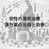 女性の薄毛治療における漢方薬の活用と期待できる効果