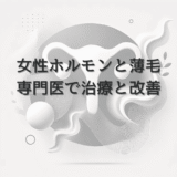 女性ホルモンと薄毛の関係｜専門医による治療と改善法