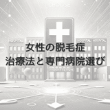 女性の脱毛症でおすすめの治療法と専門病院選び
