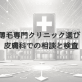 女性の薄毛専門クリニック選び - 皮膚科での相談と検査