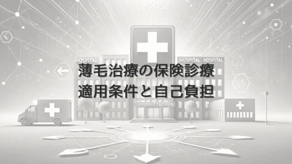 女性の薄毛治療における保険診療の適用条件と自己負担額
