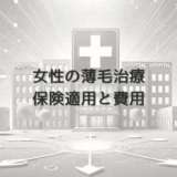 女性の薄毛治療における保険適用の範囲と費用