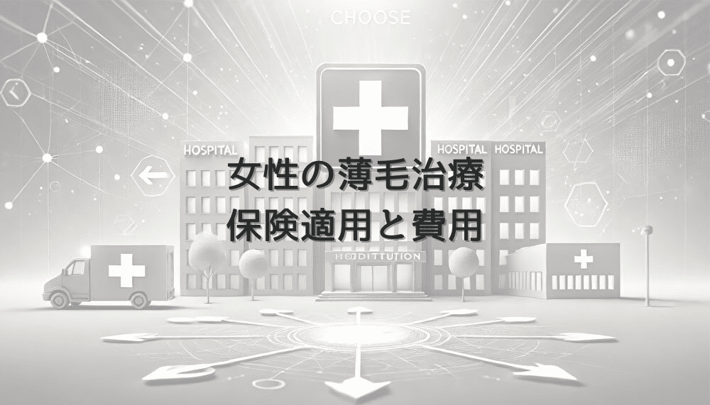 女性の薄毛治療における保険適用の範囲と費用