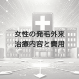 女性の発毛外来での治療内容と費用について