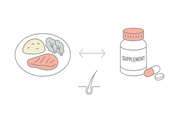 食事とサプリの賢い使い分け:バランス食を基本に不足分をサプリで補う