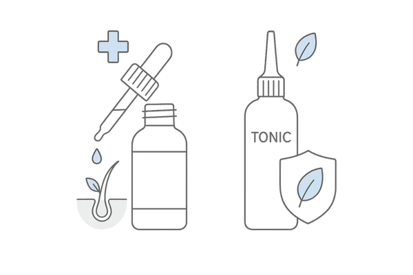 発毛剤と育毛剤の違い|ミノキシジル1% vs 育毛ケア