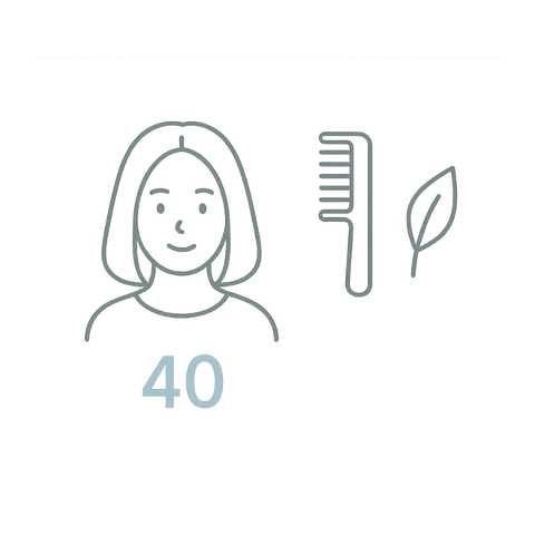 40代の薄毛対策