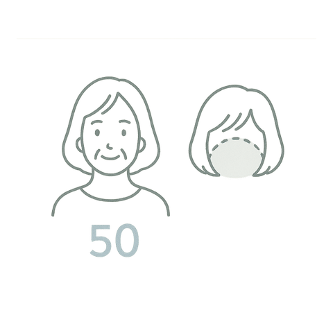 50代・60代の薄毛対策