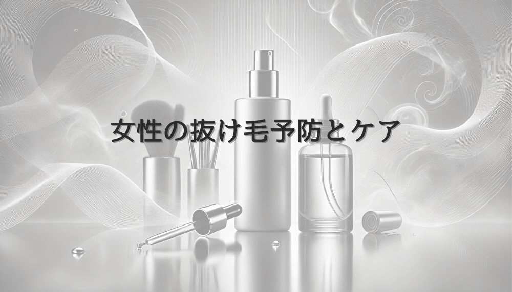 女性の抜け毛予防とケア – 自宅でできる効果的な対策方法
