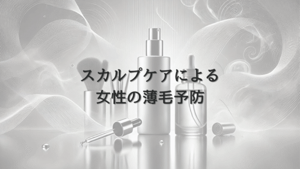 スカルプケアによる女性の薄毛予防 – 頭皮環境の整え方