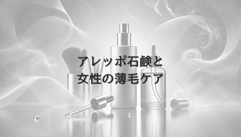 アレッポ石鹸と女性の薄毛ケア - 効果と使い方