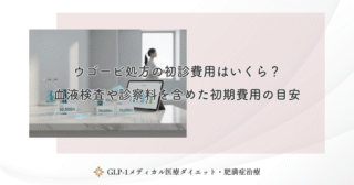 ウゴービ処方の初診費用はいくら?血液検査や診察料を含めた初期費用の目安