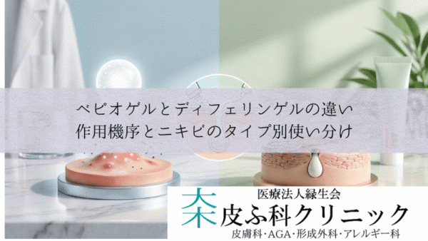 ベピオゲルとディフェリンゲルの違い｜作用機序とニキビのタイプ別使い分け