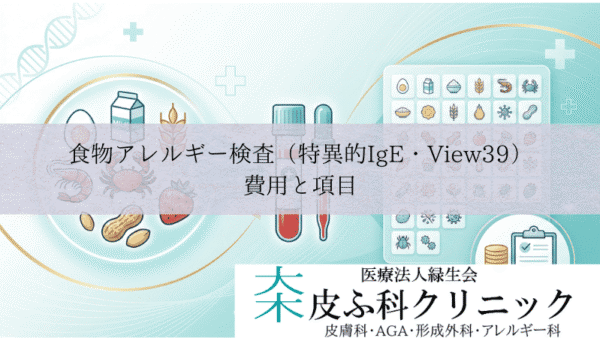 食物アレルギー検査（特異的IgE・View39）の費用と項目｜血液検査でわかること