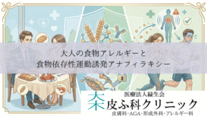 大人の食物アレルギーと食物依存性運動誘発アナフィラキシー｜小麦・甲殻類のリスク