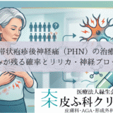 帯状疱疹後神経痛（PHN）の治療｜痛みが残る確率とリリカ・神経ブロック
