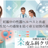 妊娠中の性器ヘルペスと出産｜新生児への感染を防ぐ帝王切開の基準