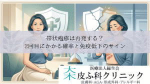 帯状疱疹は再発する？｜2回目にかかる確率と免疫低下のサイン