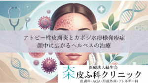 アトピー性皮膚炎とカポジ水痘様発疹症｜顔中に広がるヘルペスの治療