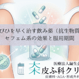 とびひを早く治す飲み薬（抗生物質）｜セフェム系の効果と服用期間