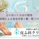 足の臭いと水虫の関係｜細菌増殖による悪臭対策と靴・靴下の除菌