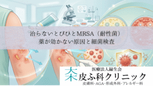 治らないとびひとMRSA（耐性菌）｜薬が効かない原因と細菌検査
