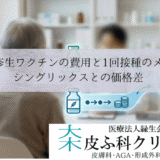 帯状疱疹生ワクチンの費用と1回接種のメリット｜シングリックスとの価格差