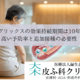 シングリックスの効果持続期間は10年以上｜高い予防率と追加接種の必要性
