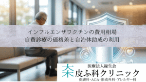 インフルエンザワクチンの費用相場|自費診療の価格差と自治体助成の利用