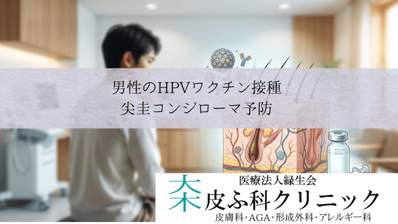 男性のHPVワクチン接種は必要？｜中咽頭がん・肛門がんとコンジローマ予防