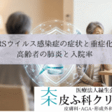 大人のRSウイルス感染症の症状と重症化リスク｜高齢者の肺炎と入院率
