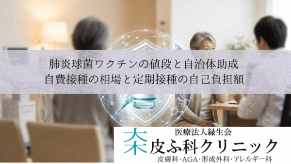 肺炎球菌ワクチンの値段と自治体助成｜自費接種の相場と定期接種の自己負担額